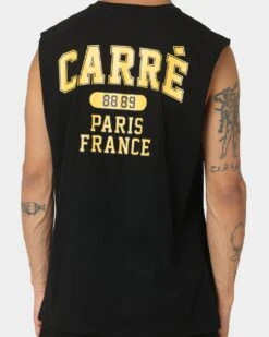 Carre Cours Muscle T-Shirt Black -Champioe Style 02037102 YB001 mens 0040