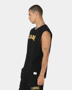 Carre Cours Muscle T-Shirt Black -Champioe Style 02037102 YB001 mens 0060