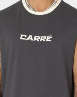 Carre Tutech Muscle T-Shirt Charcoal -Champioe Style 02037169 YC300 mens 0030