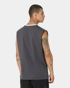Carre Tutech Muscle T-Shirt Charcoal -Champioe Style 02037169 YC300 mens 0040