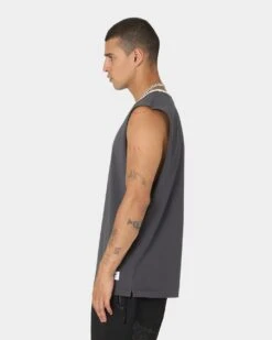 Carre Tutech Muscle T-Shirt Charcoal -Champioe Style 02037169 YC300 mens 0060