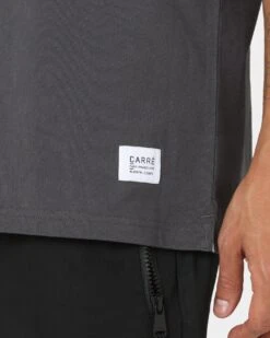 Carre Tutech Muscle T-Shirt Charcoal -Champioe Style 02037169 YC300 mens 0070