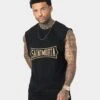 Saint Morta Ceremony Raglan Muscle T-Shirt Black/Gold 1 Saint Morta Ceremony Raglan Muscle T-Shirt Black/Gold -Champioe Style 02037171 YB003 mens 001