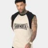 Saint Morta Ceremony Raglan Muscle T-Shirt Black/Stone -Champioe Style 02037171 YB338 mens 001