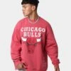 Mitchell & Ness Chicago Bulls Vintage HWC Big LG Crewneck Faded Red 2 Mitchell & Ness Chicago Bulls Vintage HWC Big LG Crewneck Faded Red -Champioe Style 02037445 YF428 mens 0010