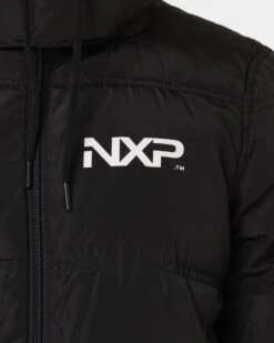 Nena And Pasadena Paramount Long Line Puffer Jacket Jet Black -Champioe Style 02038042 YB339 mens 0030
