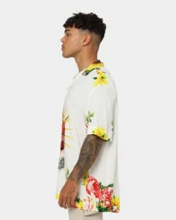 404 Grandeur Button Up Shirt White -Champioe Style 02038128 YW100 mens 080