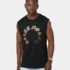 Saint Morta Humanity Oversized Muscle T-Shirt Black/Gold 1 Saint Morta Humanity Oversized Muscle T-Shirt Black/Gold -Champioe Style 02038476 YB003 mens 0010