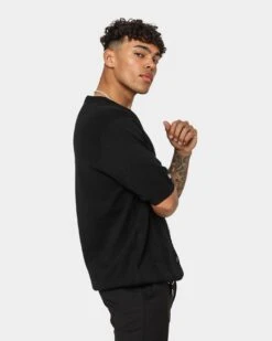 404 Cable Knit Button Up Black 17 404 Cable Knit Button Up Black -Champioe Style 02038549 YB001 mens 070