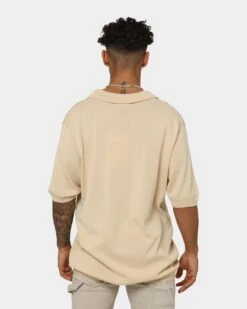 404 Cable Knit Button Up Ecru 17 404 Cable Knit Button Up Ecru -Champioe Style 02038549 YE017 mens 060