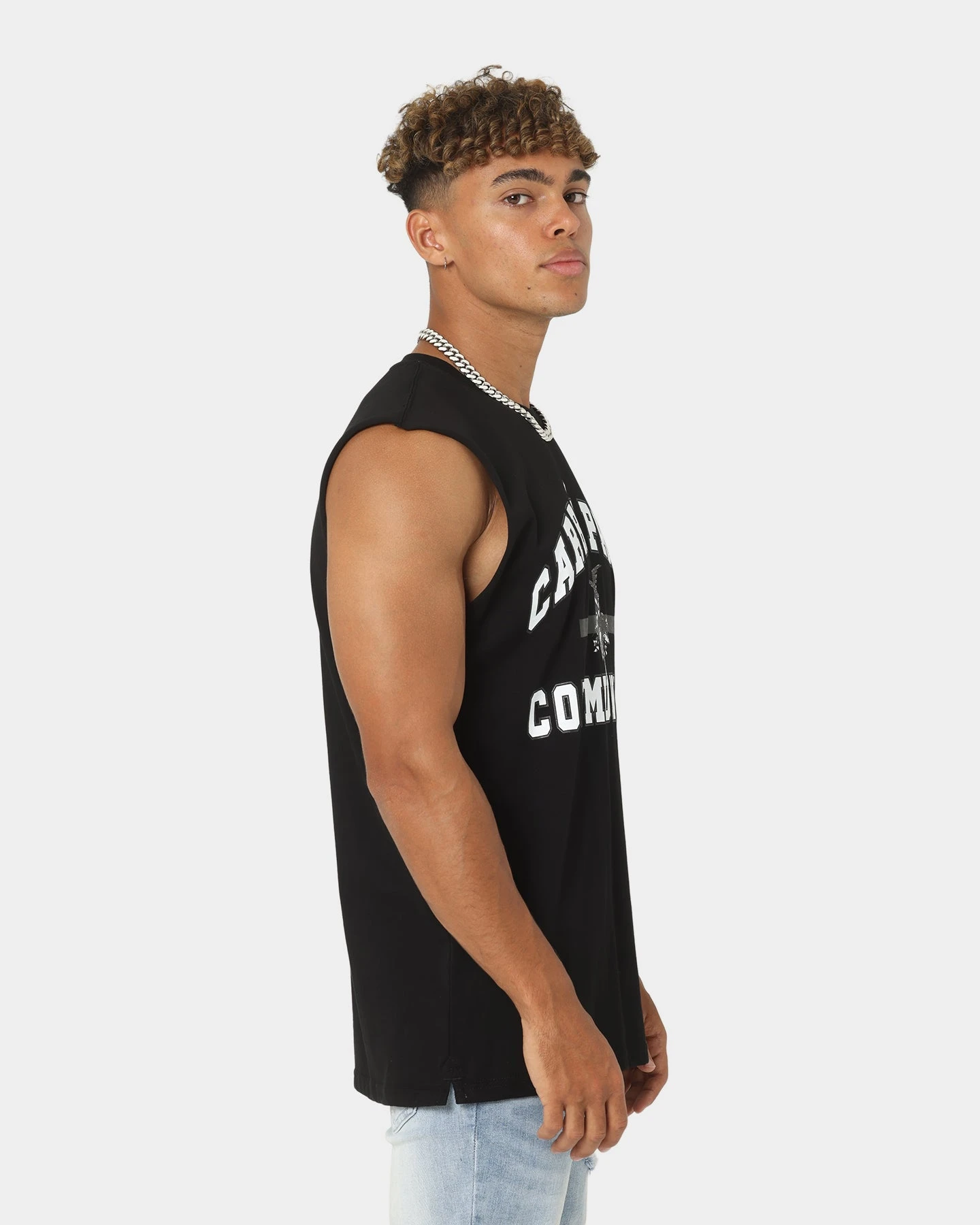 Carre Communaute Muscle T-Shirt Black 7 Carre Communaute Muscle T-Shirt Black - Image 5