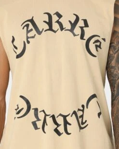 Carre Forever Muscle T-Shirt Washed Stone -Champioe Style 02038608 YW724 mens 030