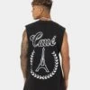 Carre Royal Muscle T-Shirt Washed Black -Champioe Style 02038609 YW607 mens 010