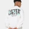 Loiter Cloudland Crewneck Off White -Champioe Style 02039051 YO007 mens 0010