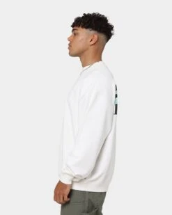 Loiter Cloudland Crewneck Off White -Champioe Style 02039051 YO007 mens 0070