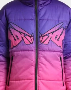 Loiter Cyber Gradient Puffer Jacket Pink/Purple -Champioe Style 02039052 YP013 mens 0040 50dd25f5 2682 4fcc 9fb9 c001a22d276d