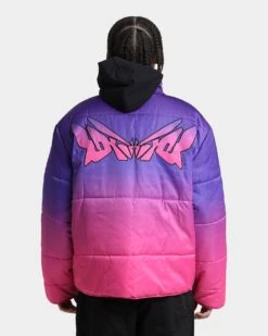 Loiter Cyber Gradient Puffer Jacket Pink/Purple -Champioe Style 02039052 YP013 mens 0050