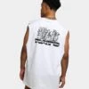 Rats Get Fat Memorial Muscle T-Shirt White -Champioe Style 02039076 YW100 mens 0010