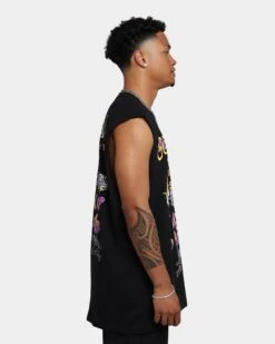 Goat Crew City Of Angels Muscle T-Shirt Black -Champioe Style 02039121 YB001 mens 0060