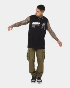 Goat Crew Kyoto Muscle T-Shirt Black -Champioe Style 02039125 YB001 mens 0080