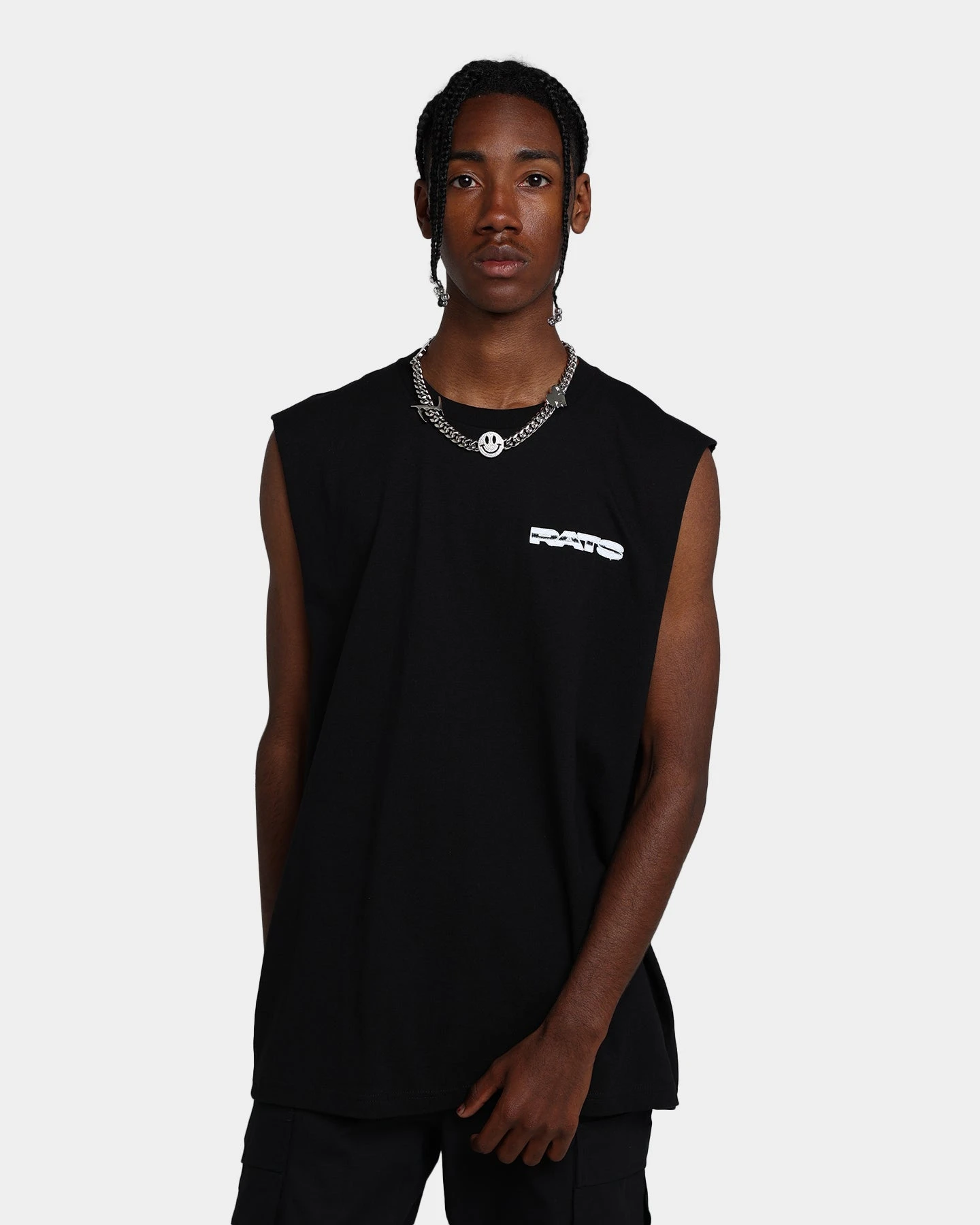 Rats Get Fat Memorial Muscle T-Shirt Black 4 Rats Get Fat Memorial Muscle T-Shirt Black - Image 2