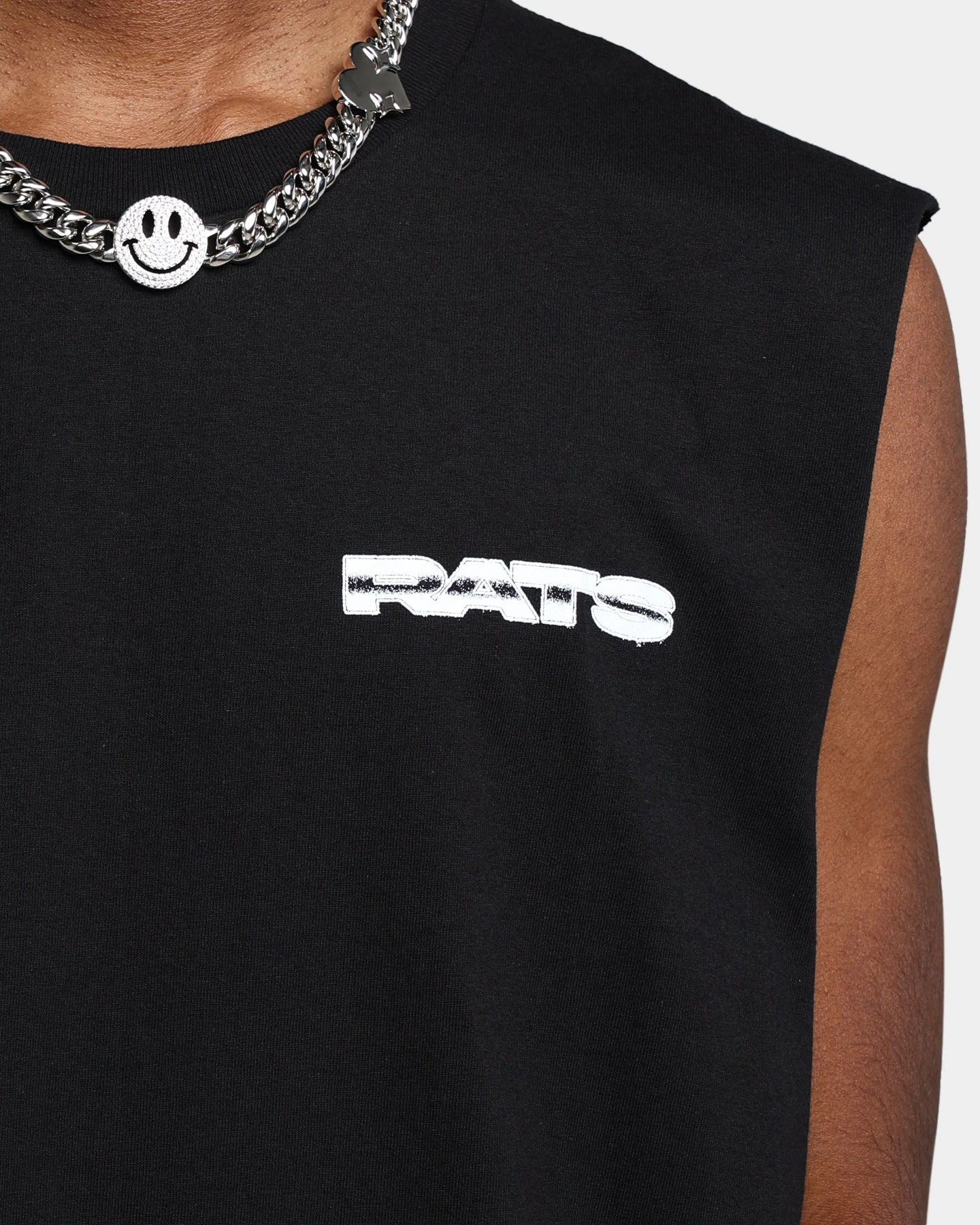 Rats Get Fat Memorial Muscle T-Shirt Black 6 Rats Get Fat Memorial Muscle T-Shirt Black - Image 4