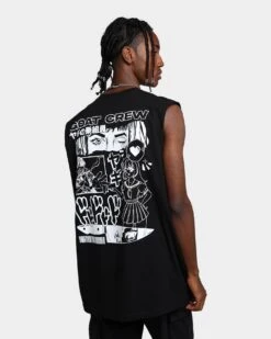 Goat Crew Niseko Muscle T-Shirt Black