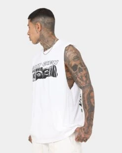 Goat Crew Niseko Muscle T-Shirt White -Champioe Style 02039127 YW100 mens 0070