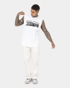 Goat Crew Niseko Muscle T-Shirt White -Champioe Style 02039127 YW100 mens 0080