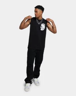 Rats Get Fat Skull Muscle T-Shirt Black 16 Rats Get Fat Skull Muscle T-Shirt Black -Champioe Style 02039134 YB001 mens 0070