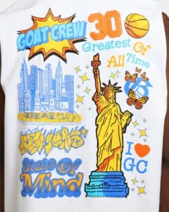 Goat Crew State Of Mind Muscle T-Shirt White -Champioe Style 02039135 YW100 mens 040