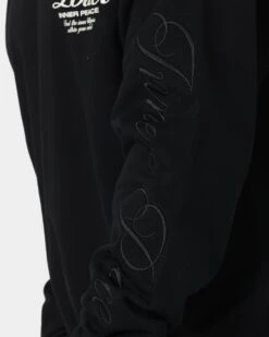 Loiter Aura Premium Crewneck Black -Champioe Style 02039139 YB001 mens 00100