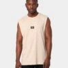 Saint Morta Annex Premier Oversized Muscle T-Shirt Stone