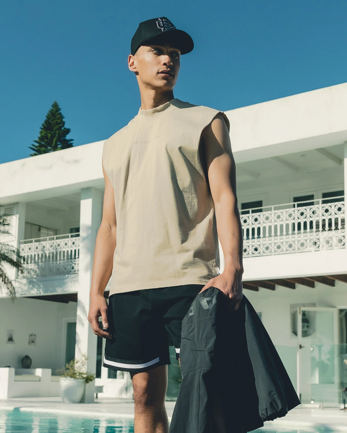 Carré 202x Muscle T-Shirt Stone 4 Carré 202x Muscle T-Shirt Stone - Image 2