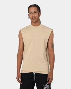 Carré 202x Muscle T-Shirt Stone 14 Carré 202x Muscle T-Shirt Stone -Champioe Style 02039844 YS400 mens 0020