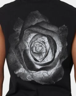 Carré Rose Bunch Muscle T-Shirt Black -Champioe Style 02039854 YB001 mens 0050
