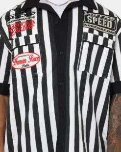 Loiter Daytona Mechanic Button Up Shirt Striped -Champioe Style 02039882 YS082 mens 0050