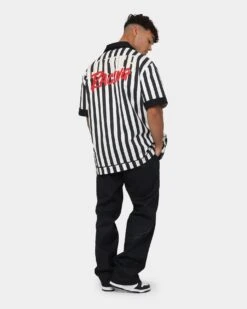 Loiter Daytona Mechanic Button Up Shirt Striped -Champioe Style 02039882 YS082 mens 0090