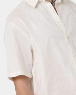 Loiter Utopia Lined Blend Button Up Ecru -Champioe Style 02040494 YE017 mens 7