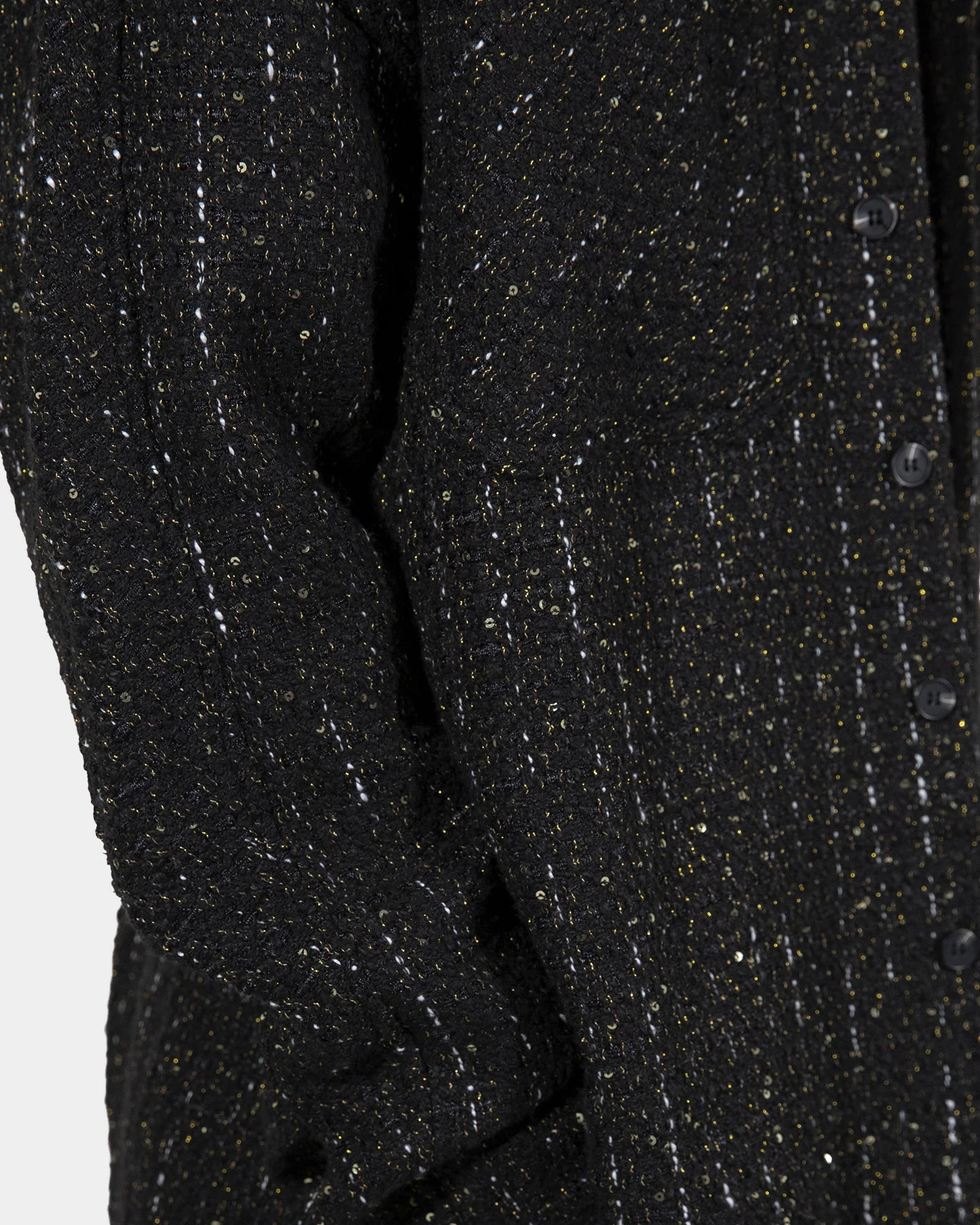 MNML Loose Woven Flannel Shirt Black 13 MNML Loose Woven Flannel Shirt Black - Image 11