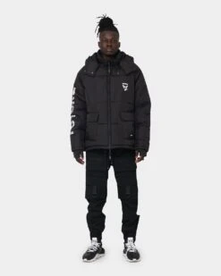The Anti Order Hyphen ATD Puffer Jacket V2 Black/Silver -Champioe Style 02040916 YB011 mens 030