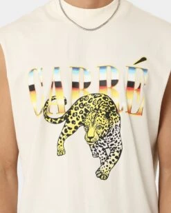 Carré Leo Retro Muscle T-Shirt White -Champioe Style 02040987 YW100 mens 030