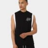 Carre Team Paris Muscle T-Shirt Black -Champioe Style 02040994 YB001 mens 0010