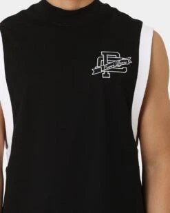 Carre Team Paris Muscle T-Shirt Black -Champioe Style 02040994 YB001 mens 0040