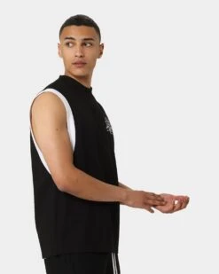 Carre Team Paris Muscle T-Shirt Black -Champioe Style 02040994 YB001 mens 0050