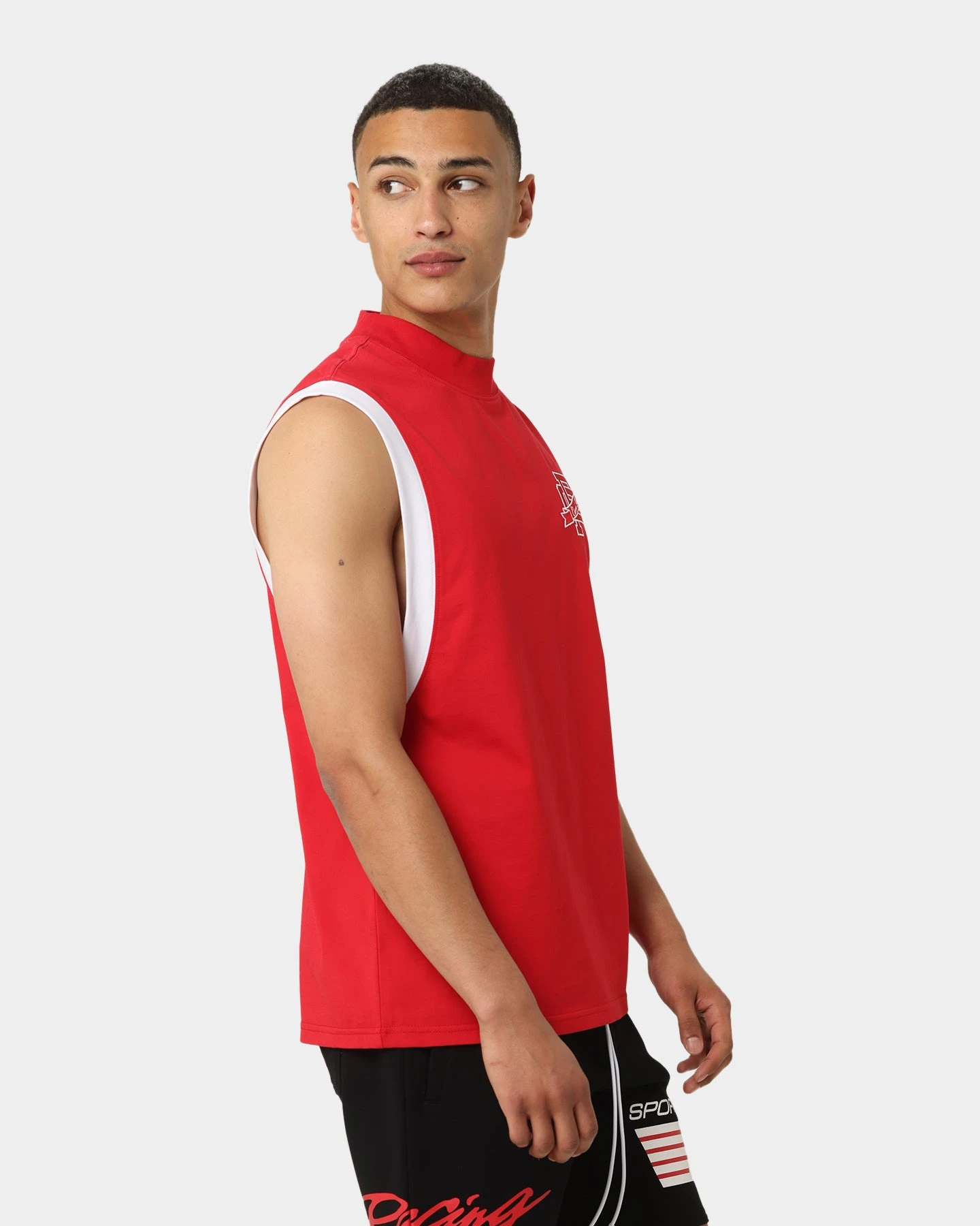 Carre Team Paris Muscle T-Shirt Red 7 Carre Team Paris Muscle T-Shirt Red - Image 5