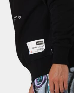 Carré X Kenny Scharf Gary's Revolution Crewneck Black -Champioe Style 02041071 YB001 mens 0070