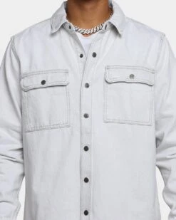 Ksubi Scorpio Habits Shirt White 11 Ksubi Scorpio Habits Shirt White -Champioe Style 02041092 YW100 mens 0030