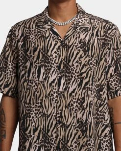 Ksubi Zoo Resort Shirt Multi-Coloured -Champioe Style 02041095 YA806 mens 0030 10a3de6c 5b51 4cb3 856f 3bcf18b4b874