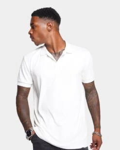XXIII Luis Rib Polo Shirt White 10 XXIII Luis Rib Polo Shirt White -Champioe Style 02041181 YW100 mens 0030